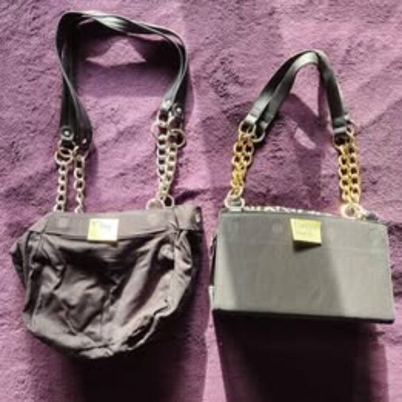 Miche demi black base purse with chain straps - Picture 3 of 3